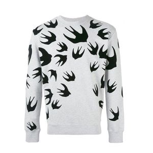 Mcq Alexander Mcqueen Grey Mcq Swallow Sweatshirt size M